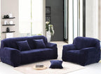 vctops 1-Piece Velvet Plush Stretch Chair Sofa Slipcover Soft Fuzzy Fluffy - Image 2