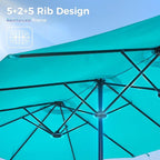 SUPERJARE 13FT Outdoor Patio Umbrella - Image 7