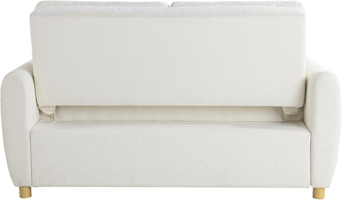 Serta Galway 66.5" Convertible Sleeper Loveseat, Full Size, Dreamcoil Comfort - Image 5