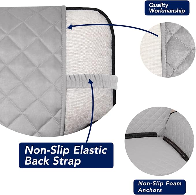 PureFit Reversible Quilted Sofa Cover Dog Couch Covers - Image 3