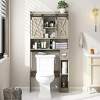 Vabches Over The Toilet Storage Cabinet, Farmhouse Storage Cabinet Over Toilet - Image 4