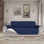 Easy-Going Reversible Couch Cover, 4 Seater Sofa, XX-Large Sofa, Water - Image 2
