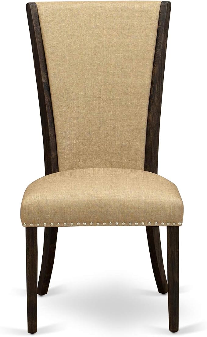 East West Furniture VEP7T03 Verona Parson Dining Chairs - Image 3