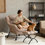 Tiita Modern Large Accent Chair - Image 8