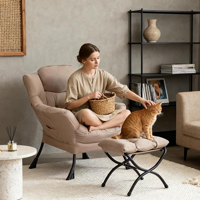 Tiita Modern Large Accent Chair - Image 8
