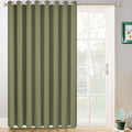Yakamok Sage Green Room Darkening Curtains 84 inch Sliding Door Drapes | 1 by Yakamok