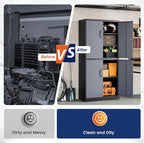 Yizosh Metal Storage Locking Cabinet - Image 7