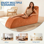 Yoga Chair Lounge for Adult, Yoga Lounge Chair，Ergonomic Chaise Lounge Chair - Image 4