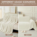 Armchair Couch Cover for Dogs 1 Cushion, Washable Recliner Covers Sofa Protector - Image 6