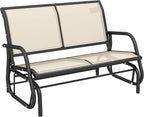 Outsunny 2-Person Outdoor Glider Bench, Patio Double Swing Rocking Chair by Outsunny