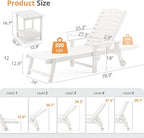 LUE BONA Outdoor Lounge Chair Set - Image 7