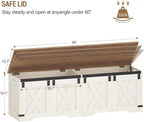 Hzuaneri 59" Storage Chest, Large Storage Trunk - Image 3