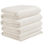 BEDELITE Fleece Blanket Soft Plush Oversized Bed Blanket Beige 120"x120" | - Image 9
