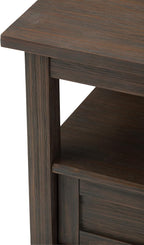 SIMPLIHOME Warm Shaker End Table - Image 8