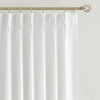 Vision Home White Pinch Pleated Full Blackout Curtains Thermal Insulated Window - Image 8