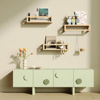 TidyCorner Upgraded Thick Floating Shelves, Solid Wood Bookshelf - Image 9