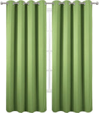Light Green Blackout Curtains for Bedroom Room Darkening Curtains/Draperies 52 - Image 2