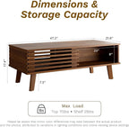 MAISONARIA Mid Century Coffee Table - Image 2