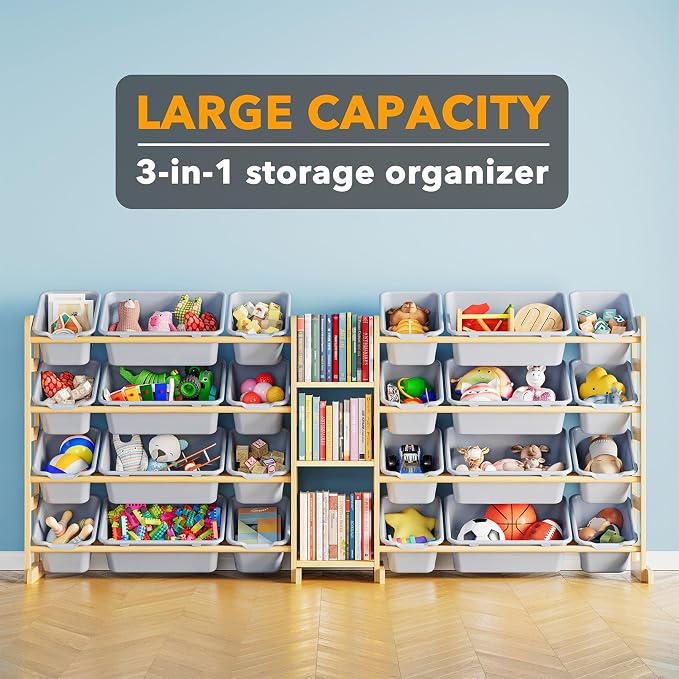 SpaceAid Large Toy Storage Organizer - Image 3