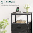Huuger Nightstands Set of 2, End Tables - Image 6