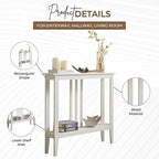 Kings Brand Furniture Narrow Console Table - Image 2