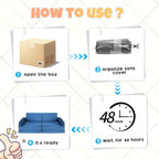 10 Pcs Modular Kids Play Sofa – Versatile Convertible Foam Cushion That Doubles - Image 8