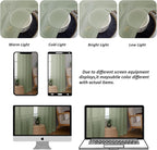 Chyhomenyc Sage Green Sheer Valance - Image 4