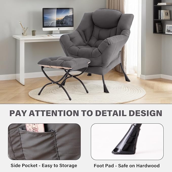 Tiita Modern Large Accent Chair - Image 5