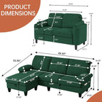 5 Seat Sectional Sofa Set for Living Room Set - Image 2