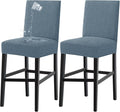 Turquoize 100% Waterproof Bar Stool Cover Stretch Washable Barstool Seat Covers by Turquoize