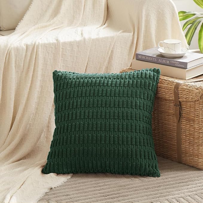 Fancy Homi 4 Packs Decorative Throw Pillow Covers - Image 2