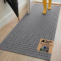 GORILLA GRIP® Ultra Absorbent Front Door Mat Outside Entrance, Traps Dirt and by Unknown