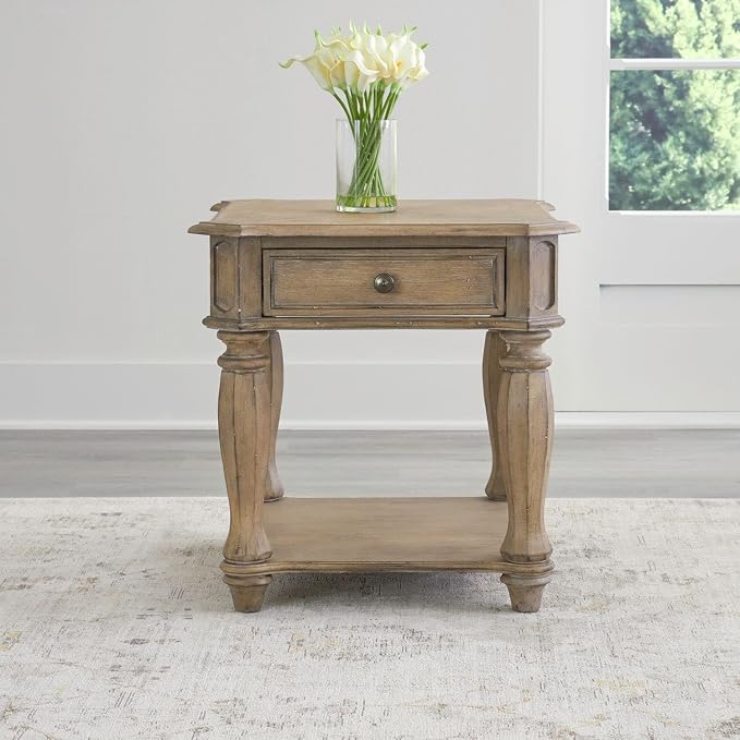 Liberty Furniture Magnolia Manor Living Room End Table Traditional - Image 2