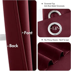 MIULEE Christmas Blackout Curtains - Image 4