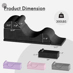 Convertible Yoga Chair for Adults, Ergonomic Foam Lounge - Image 2