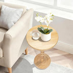 Round Side Table for Small Spaces, Drink Table - Image 5