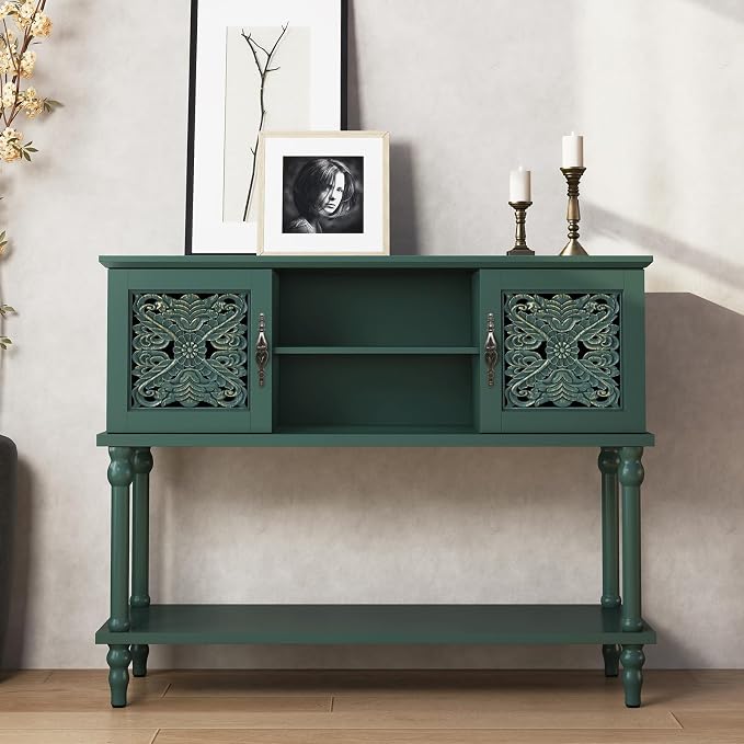 ARTPOWER Vintage Console Table by PowerofArtBetterforLife