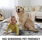 7x10 Ft Extra Large Shag Rugs for Living Room, Tie Dyed Ultra Soft Fluffy Furry - Image 6