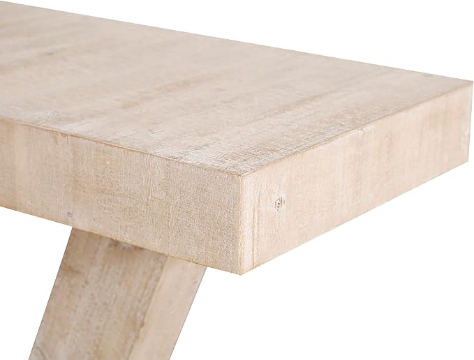 60" Wood Console Table for Entryway Bench - Image 7