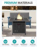 SERWALL Patio Furniture Set - Image 4