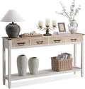 RUSTOWN Farmhouse Console Table by RUSTOWN