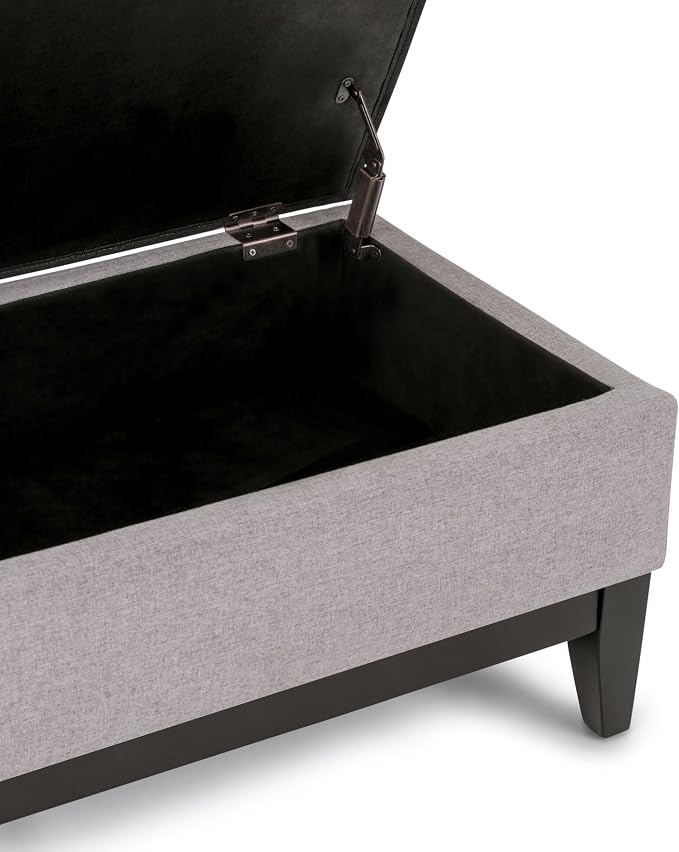 SIMPLIHOME Oregon Storage Ottoman Bench - Image 11