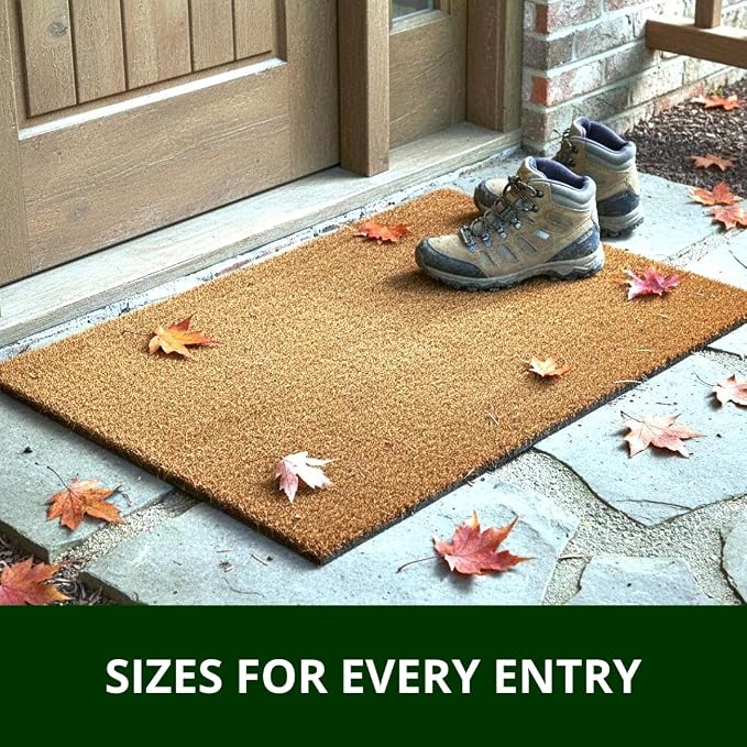 Ecomills Coco Coir Doormat, 36 x 84 in, Vinyl Backing - Image 3