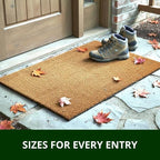 Ecomills Coco Coir Doormat, 36 x 84 in, Vinyl Backing - Image 3