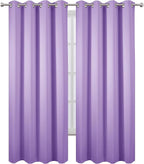 Blackout Curtains 52 x 95 inch/Lavender Curtains Set of 2 Panels/Thermal - Image 2