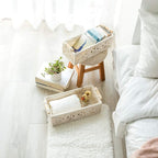 Mkono Macrame Storage Baskets Boho Decor Box Handmade Woven Decorative - Image 4
