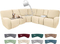 100% Waterproof Sectional Recliner Couch Covers by ROFASVCO