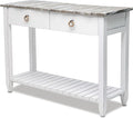Sea Wind Florida Picket Fence Wood Console Table by LineageCollections