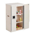 ECR4Kids Wooden Pretend Play Kitchen Refrigerator - Image 2