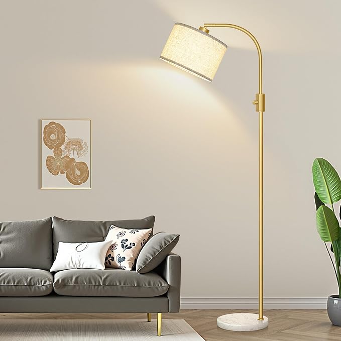 Nintiue Upgraded Modern Arc Dimmable Tall Standing Floor Lamp - Image 7